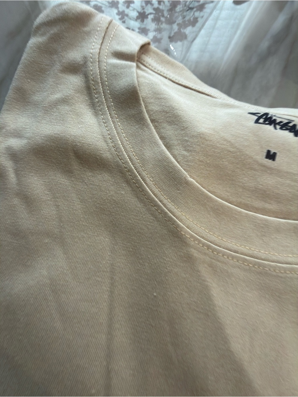 Stüssy x Nike Bear Graphic Tee in Light Beige - Picture 10 of 10